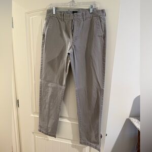 Men's Gray Pants J Crew 32X34